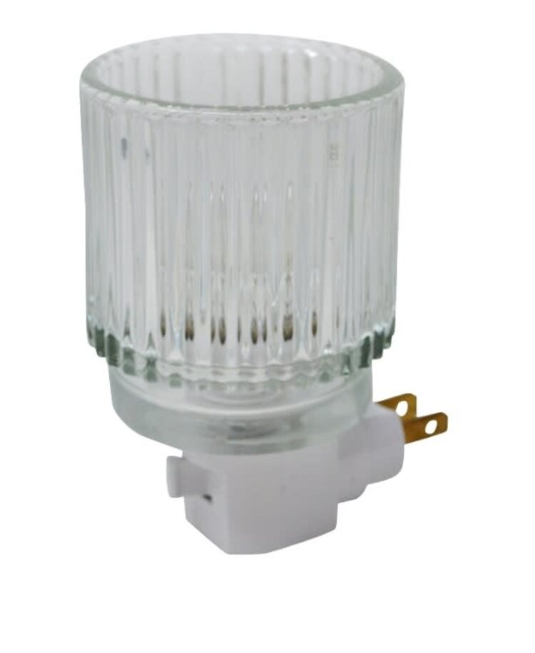 NOSTALGIA Veilleuse transparente 7 x 7 x 11.5 cm