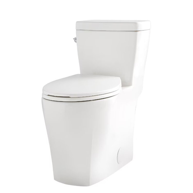 GERBER Toilette lemora 4.8l. monopièce allongee avec siège soft close blanche