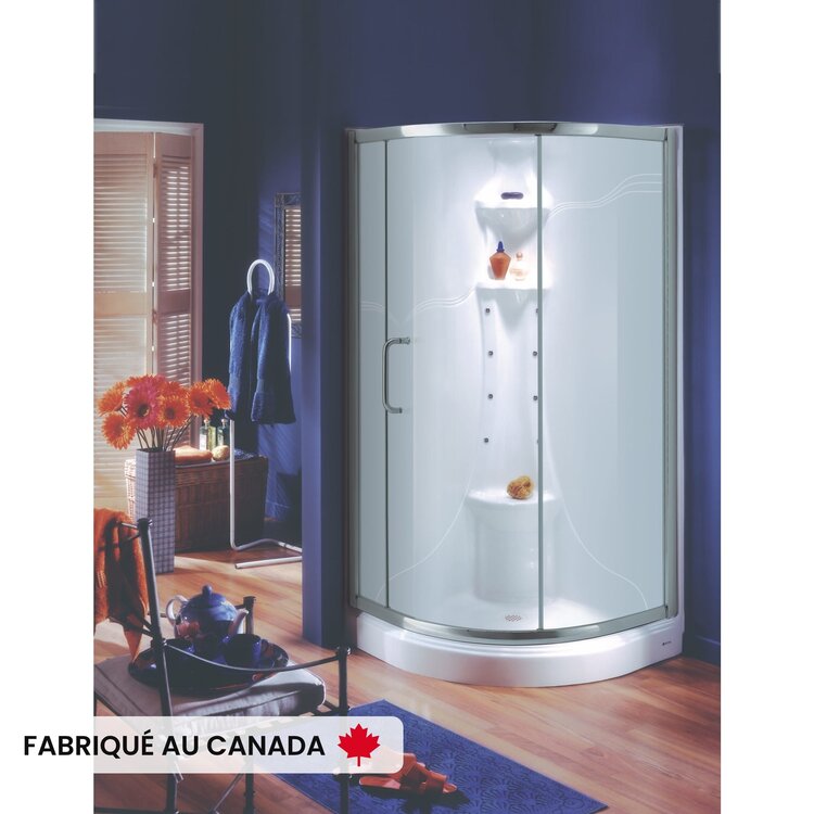 NEPTUNE Douche hera 36x36 neo-ronde monopiece