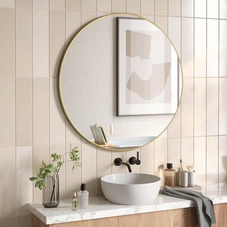 UMBRA Miroir mural hubba laiton