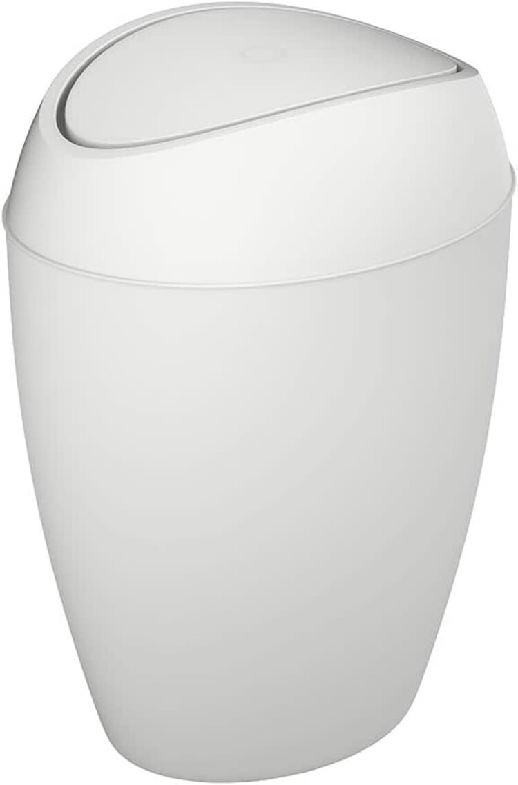 UMBRA Poubelle twirla blanche