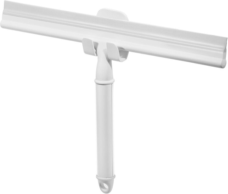 INTERDESIGN d-Raclette de douche orleans autocollante blanche