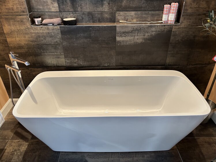 FLEURCO Demo - bain waltz grande blanc 67x31.5