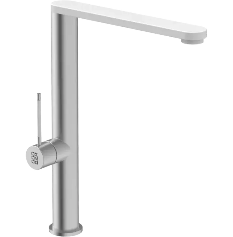 ZOMODO Zomodo KTC013-HBW- Piato 13 Kitchen Faucet - White/Brushed