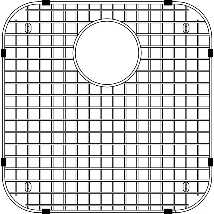 BLANCO Grille d'évier Supreme 17" x 17"