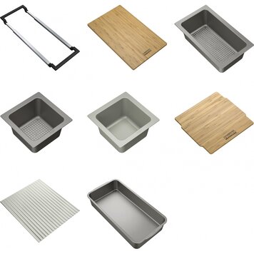 FRANKE Ensemble d'accessoires universels pour évier (8 morceaux)