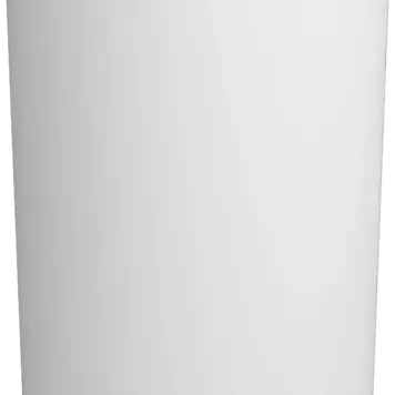 ZITTA D-Demo lavabo sur pied sorca 18x18  1 3/8  blanc lustré