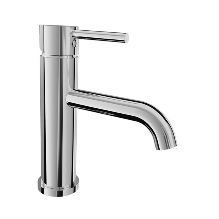 BARIL Robinet de lavabo zip mono sans drain chrome