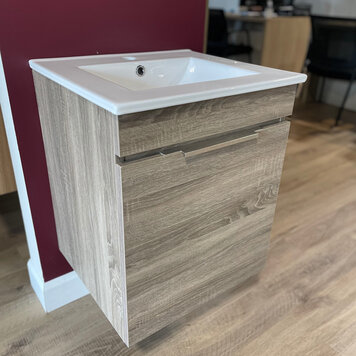 LIGANO VANITE AGATE 1PORTE BOIS 20x18x23