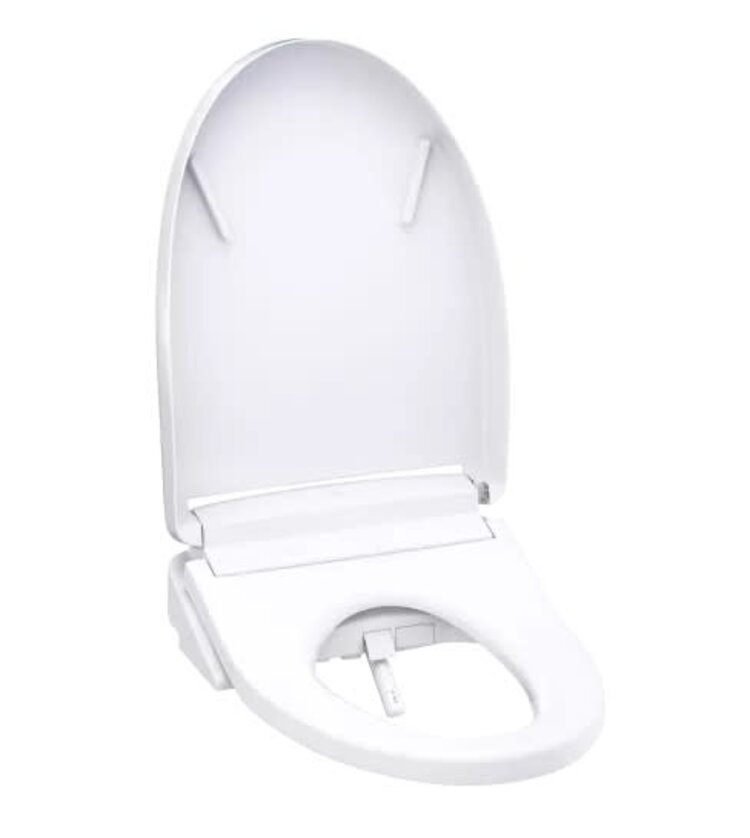 TOTO Siège bidet électrique allongé S5 avec eau chaude instantanée, blanc