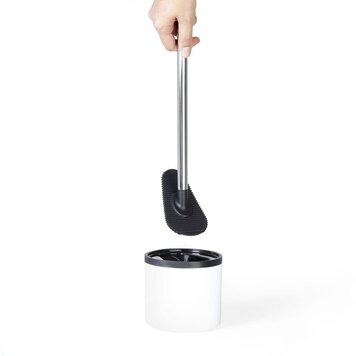 BETTER LIVING d- Brosse de toilette looeegee blanche