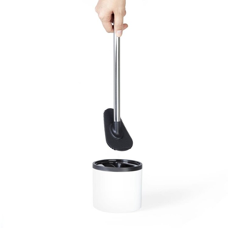 BETTER LIVING d- Brosse de toilette looeegee blanche