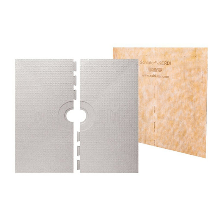 SCHLUTER D- kerdi-shower-st base de douche 48 x 48