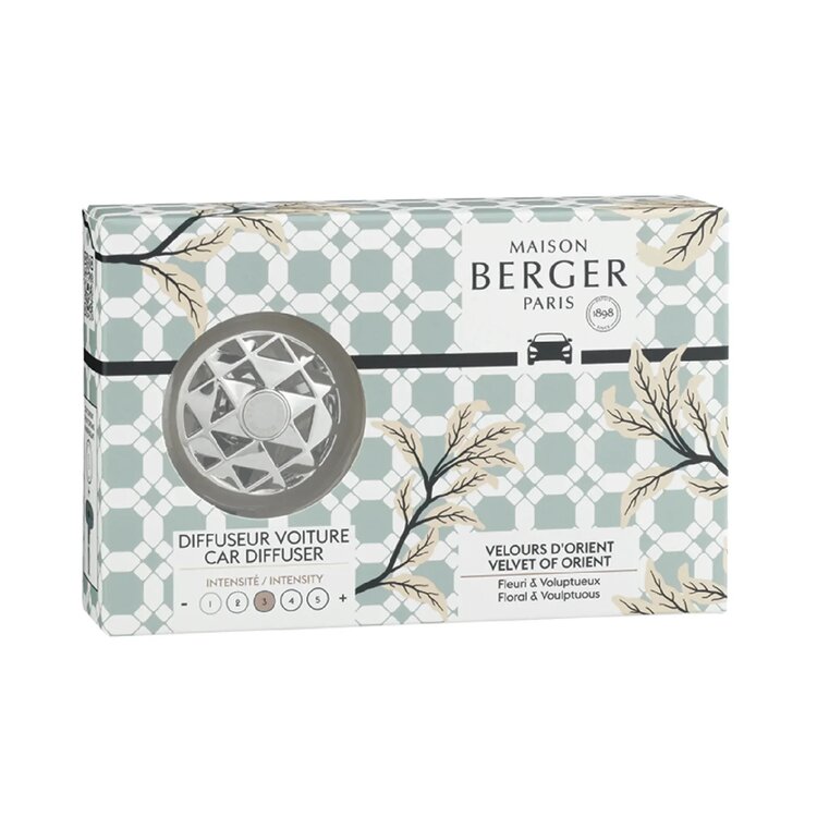 Diffuseur auto adagio velour d'orient