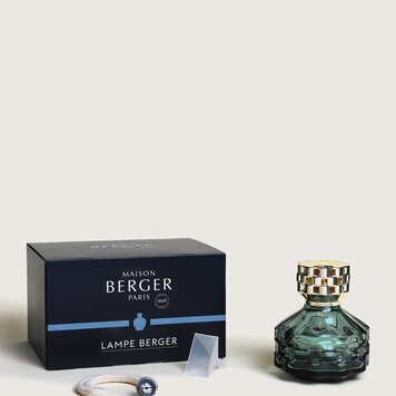 BERGER PARIS Lampe Bolero verte bouchon or