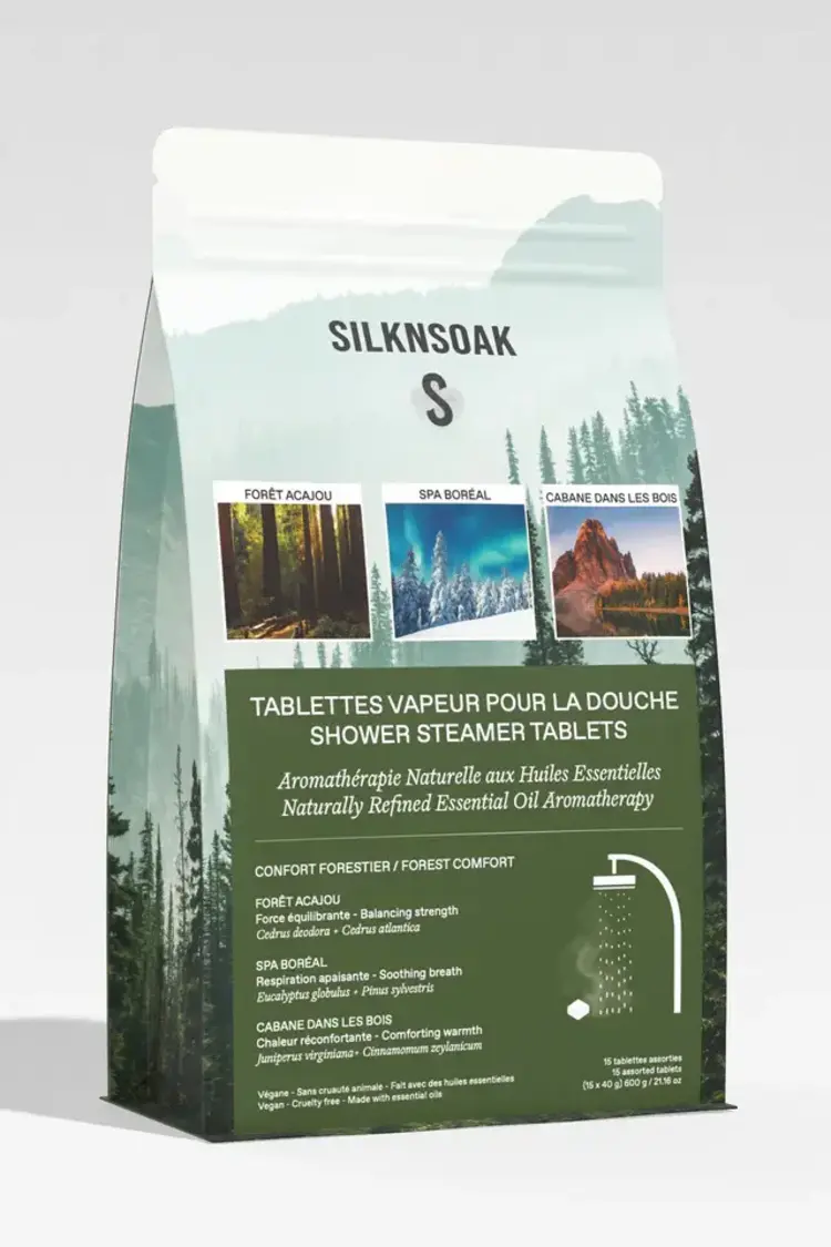 SILKNSOAK Sac de 15 tablette comfort