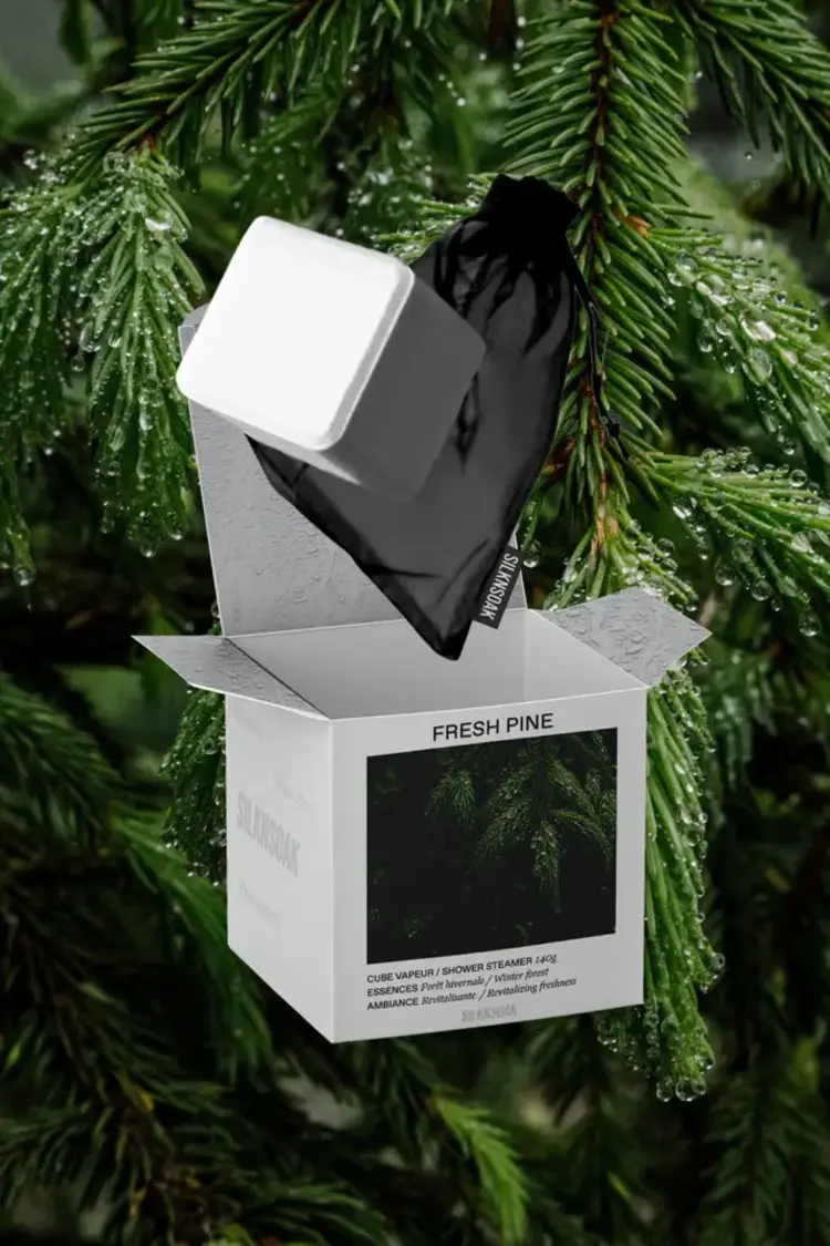 SILKNSOAK Pin frais cube vapeur 140g