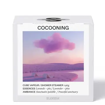 SILKNSOAK Cocooning  cube vapeur 140g