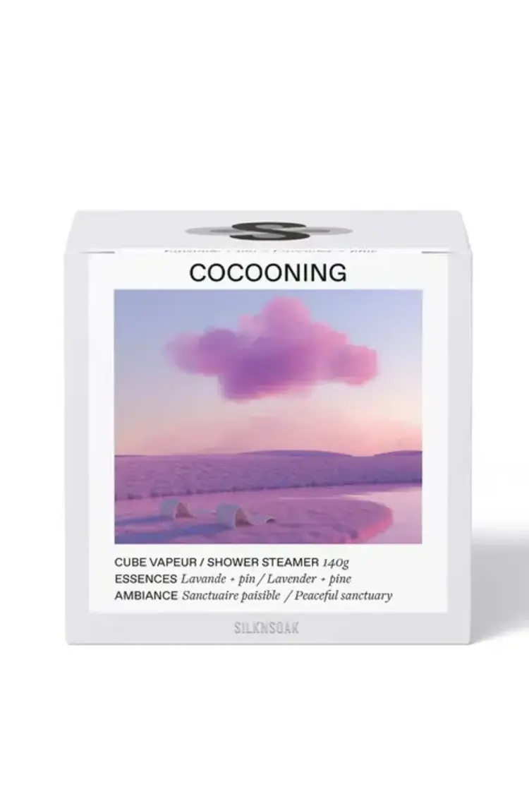 SILKNSOAK Cocooning  cube vapeur 140g