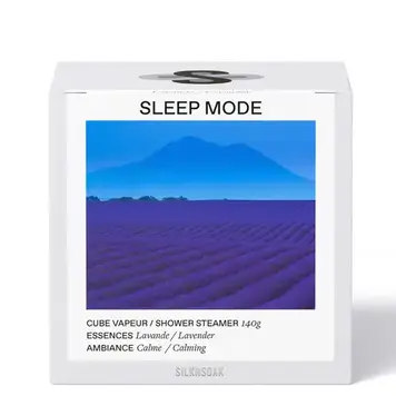 SILKNSOAK Calme serin  cube vapeur 140g.