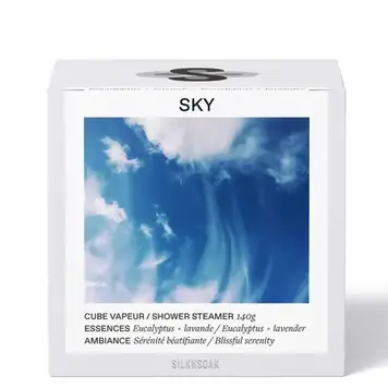 SILKNSOAK Ciel d'azure   sky   cube vapeur 140g.