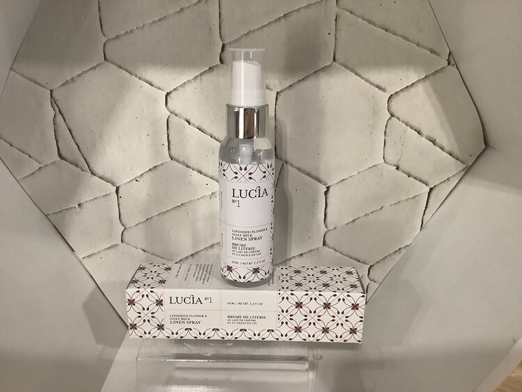 LUCIA Brume de literie 65 ml  lait de chevre et huile de lin