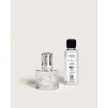 BERGER PARIS lampe mirage  clair avec  sapin festif