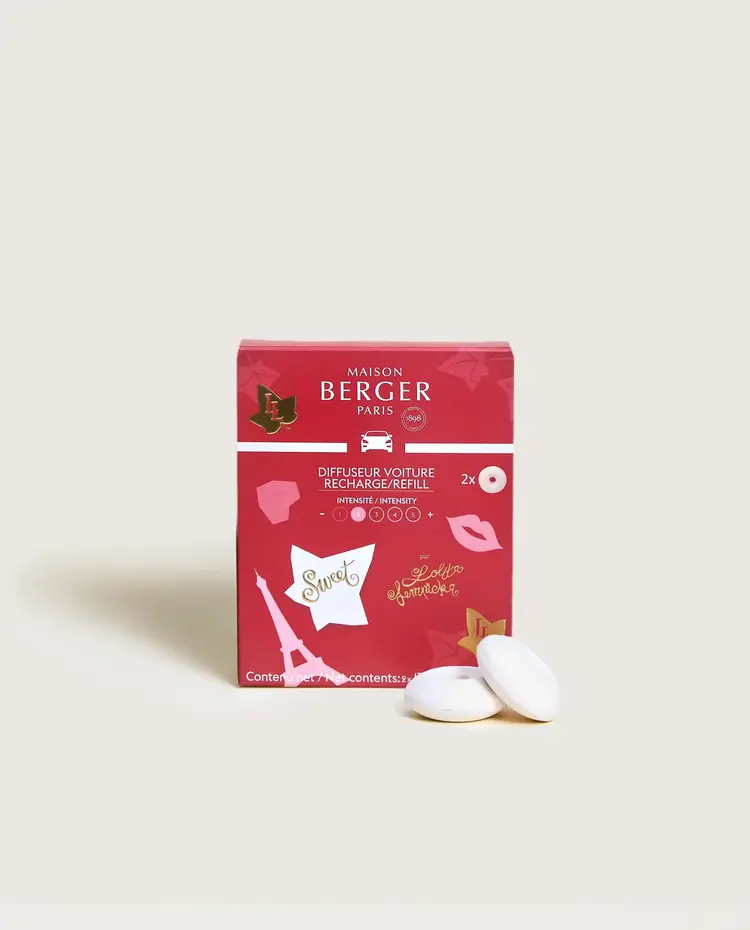 BERGER PARIS Recharge pour diffuseur voiture lolita sweet  berger