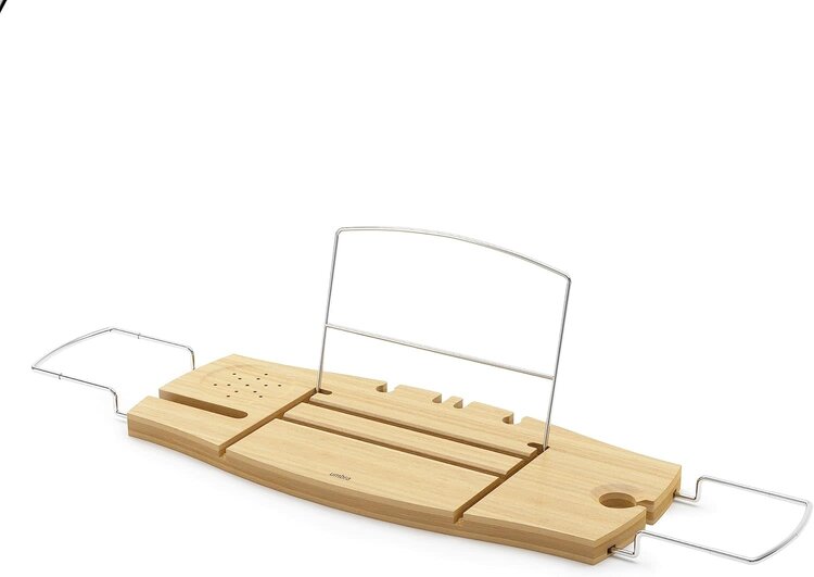 UMBRA Pont de bain aquala 71 x 22 x 3 bambou naturel