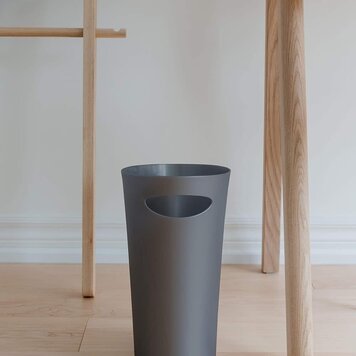 UMBRA d- Poubelle étroite skinny 34 x 17 x 33 anthracite