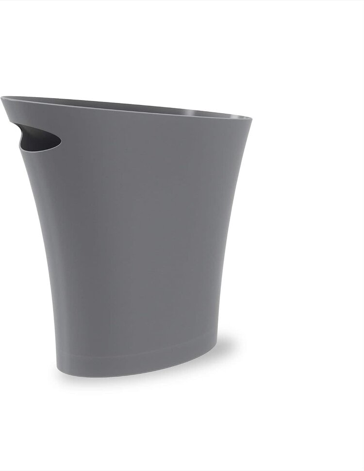 UMBRA d- Poubelle étroite skinny 34 x 17 x 33 anthracite