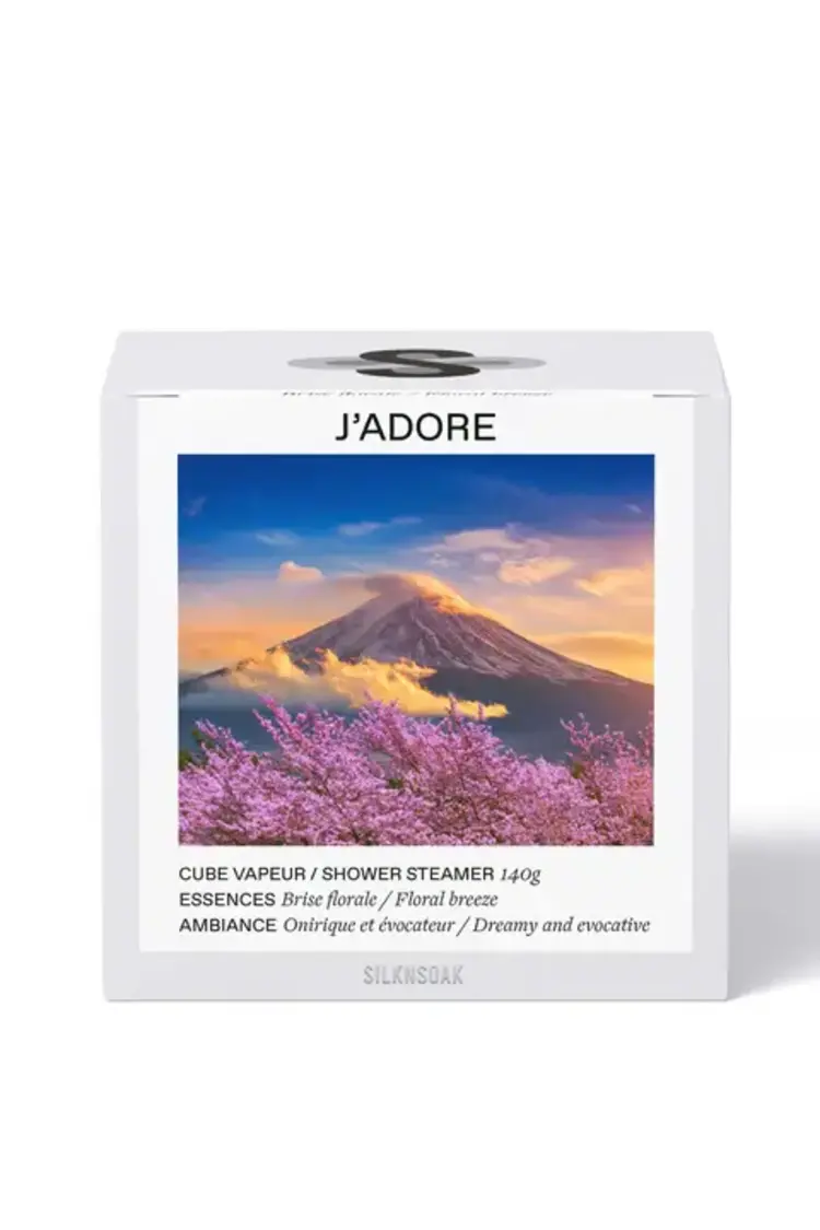 SILKNSOAK Jadore Cube vapeur  140 g.