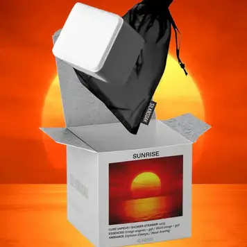 SILKNSOAK Cube vapeur sunrise 140 gramme