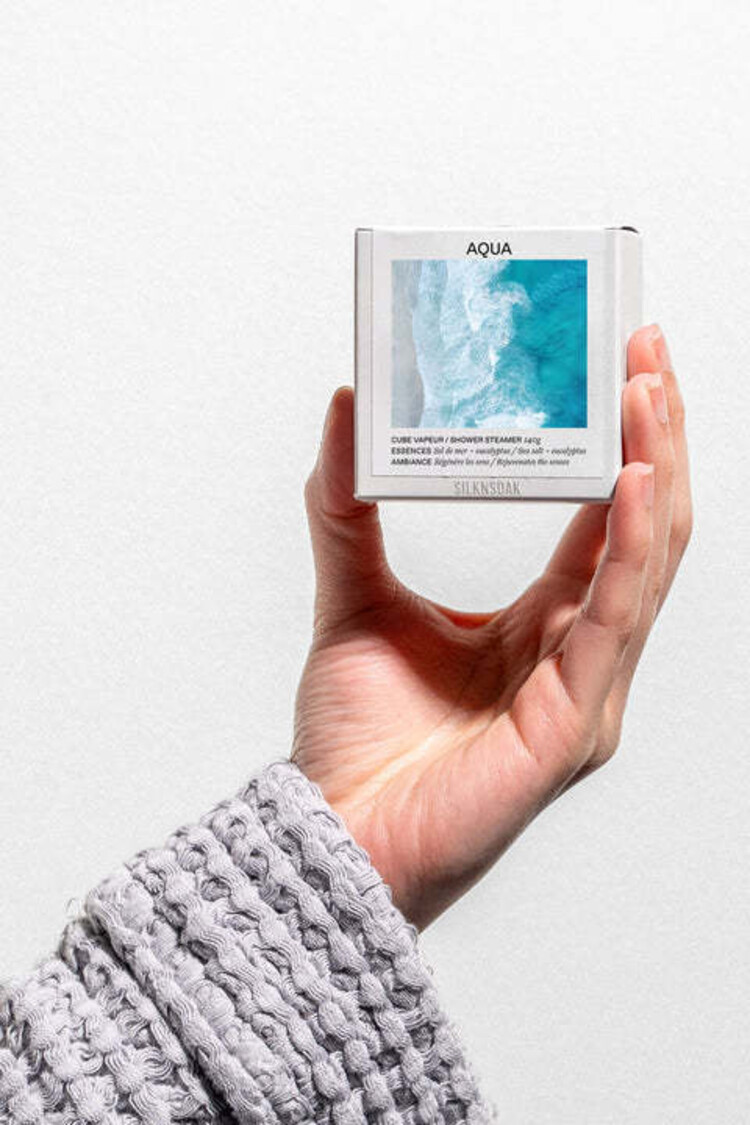 SILKNSOAK Aqua Cube vapeur140 g.