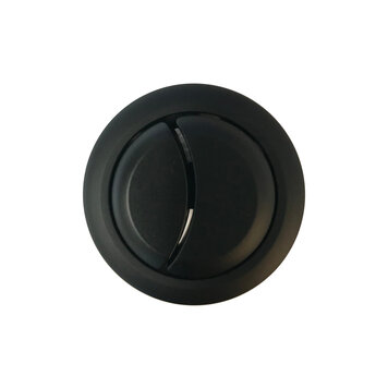 AKKTUEL Actionneur et couvercles de penture pour toilette lotus noir mat