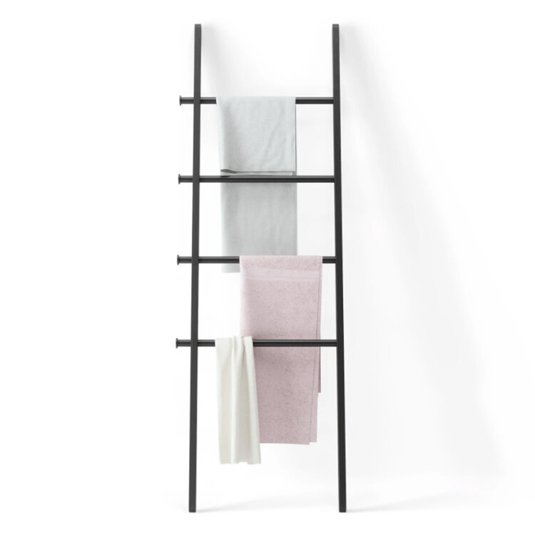 UMBRA Échelle à 4 barres leana 20x60po en bois noir