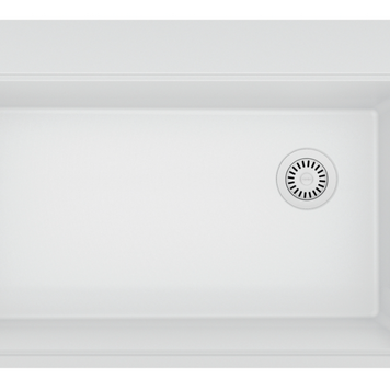 FRANKE Évier en granite maris 31 1/2 x 17po intérieur fini blanc polaire