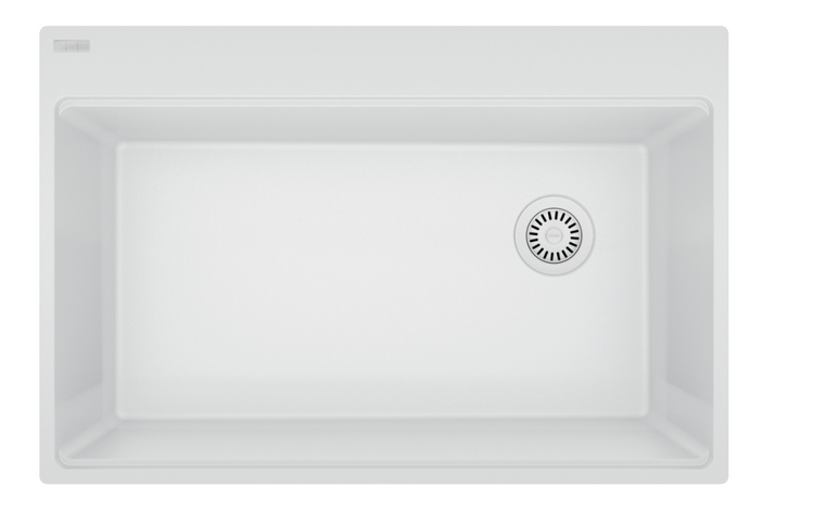 FRANKE Evier en granite maris fini blanc polaire