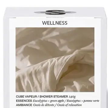 SILKNSOAK Wellness cube vapeur 140g.