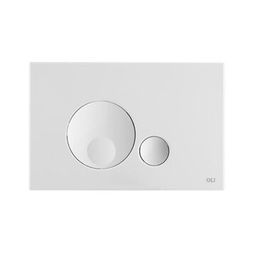 OLI Clenche murale globe blanc lustré