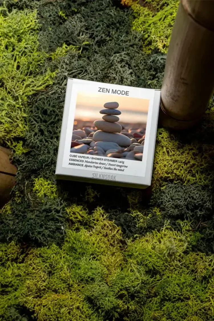SILKNSOAK Cube zen mode