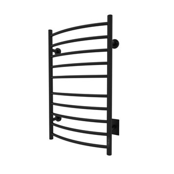 ODASS Chauffe-serviette wave II 20 7/8" x 34", noir mat