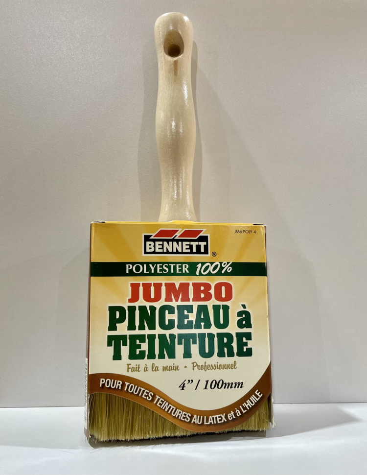 BENNETT Pinceau à teinture 4po en polyester synthétique