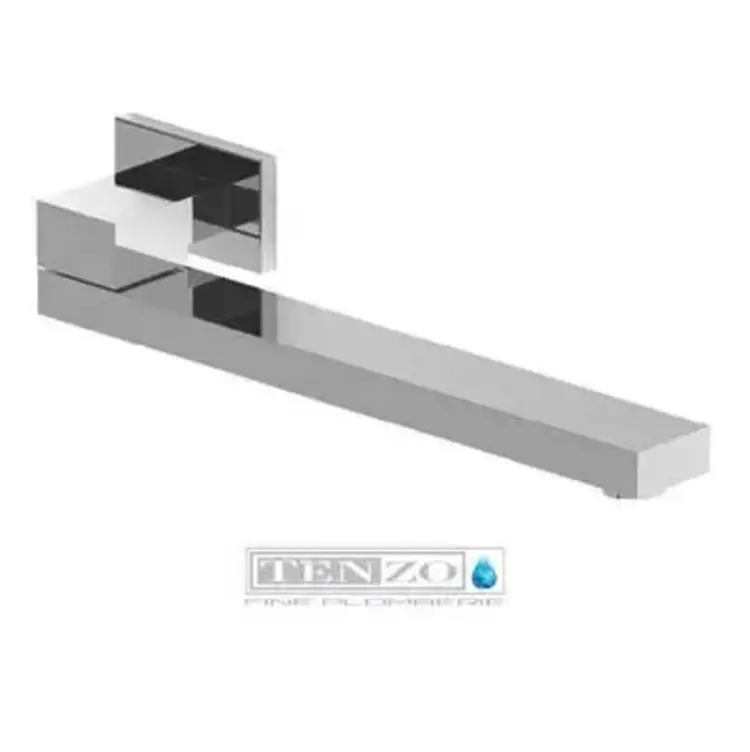 TENZO d-Bec de bain pivotant, bout carré, chrome