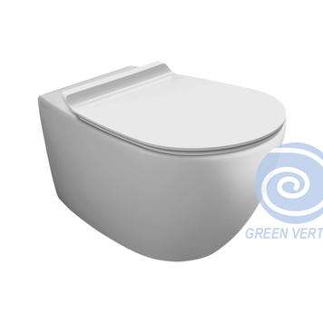 SIMAS Cuvette murale vignoni vertigo blanc lustré