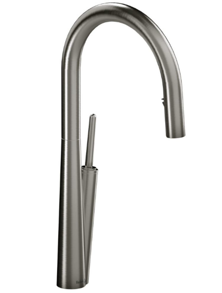 RIOBEL Demo_ robinet de cuisine solstice stainless avec douchette