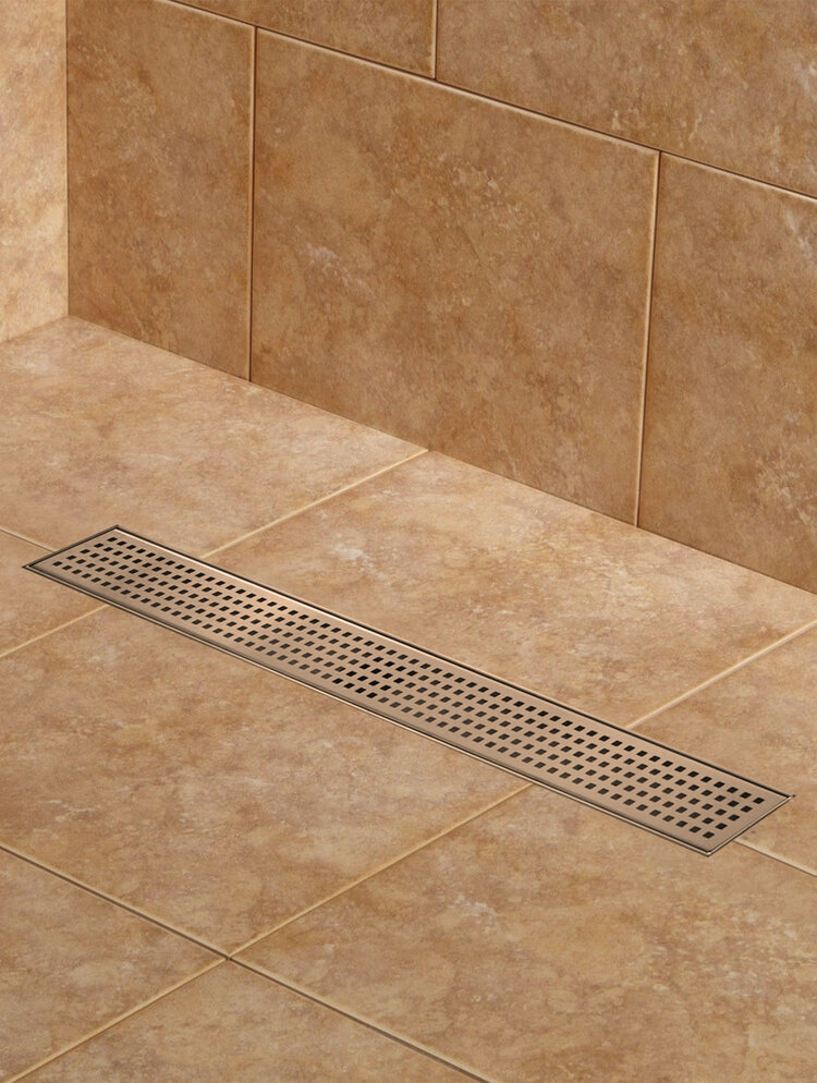 ZITTA Grille lineaire en inox a1 24po