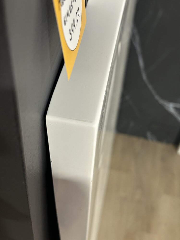 ZITTA d- Demo_ base de douche moon 48x36 brides incluses non installées