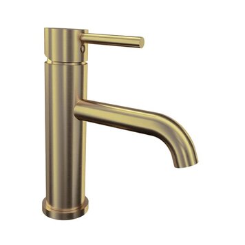 BARIL Robinet de lavabo zip drain inclu fini or ambré