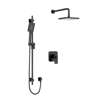 RIOBEL Finition de douche equinox thermo/pression equilibre noir